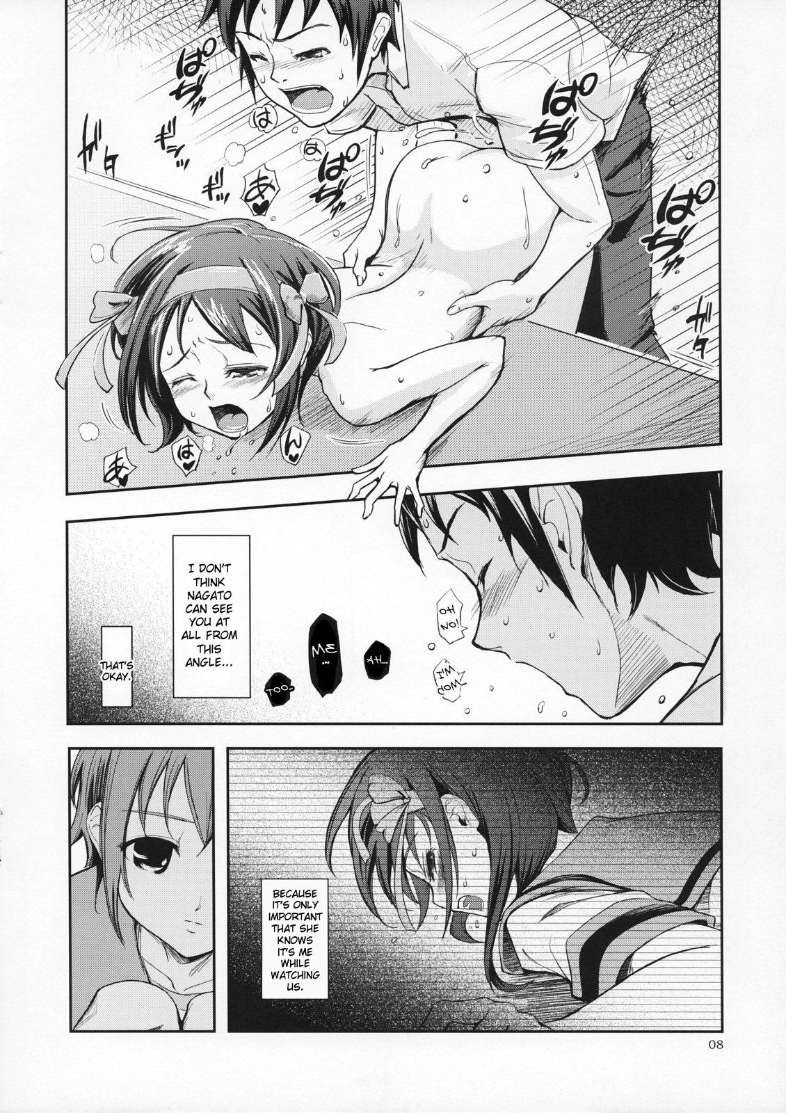 Free Fuck Real Eyes - The melancholy of haruhi suzumiya Curvy - Page 9