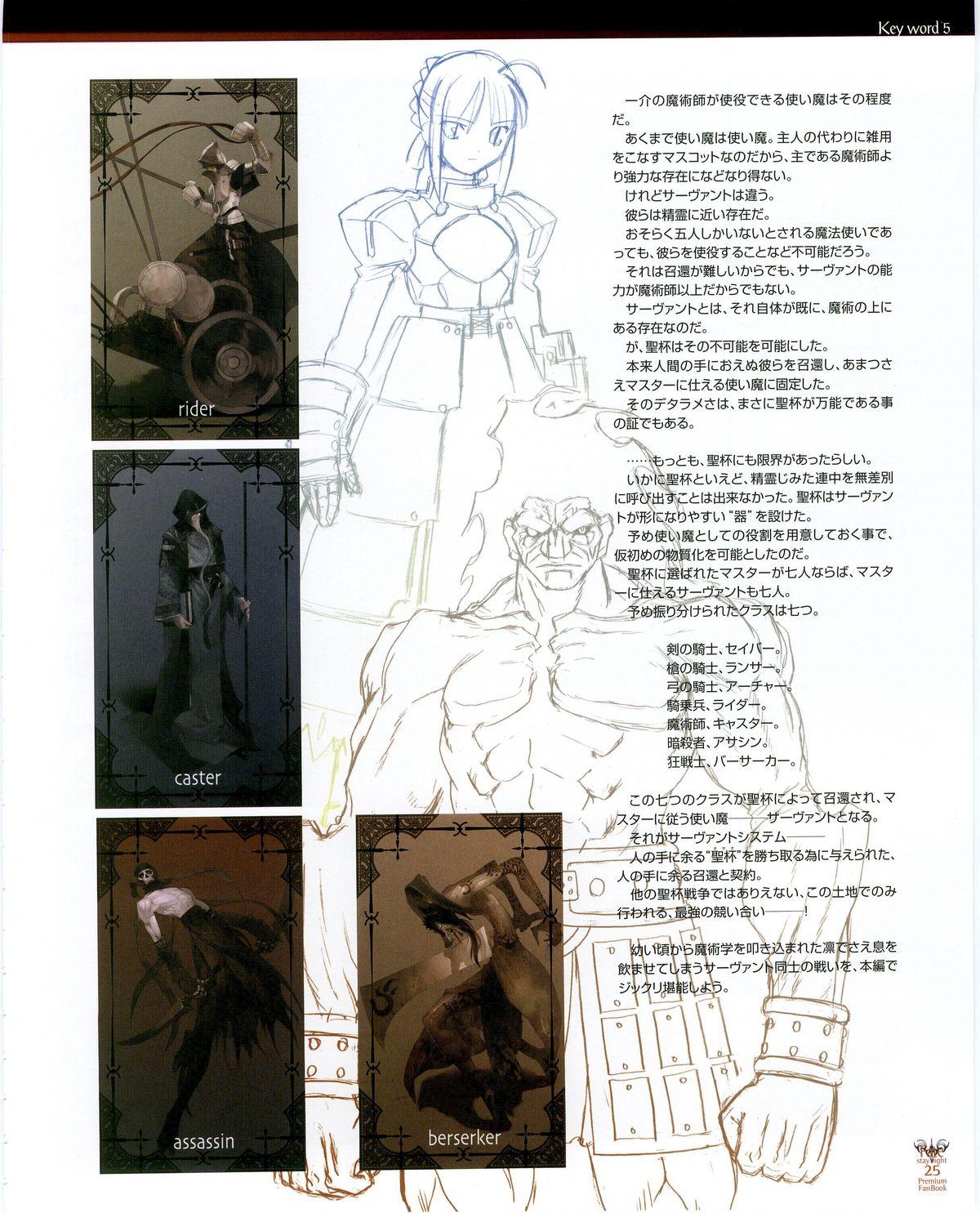 Fate/stay night Premium FanBook 16