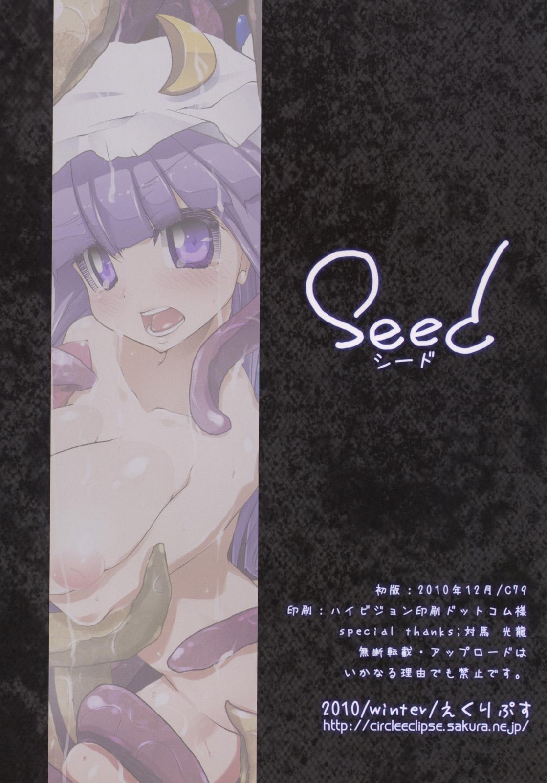 Spreadeagle seed - Touhou project Masturbate - Page 20