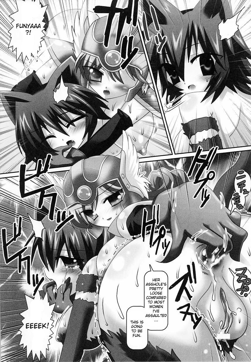 Socks Onna Senshi no "Seiyoku" | The Female Fighter’s Sexual Desire - Dragon quest iii Black Cock - Page 4