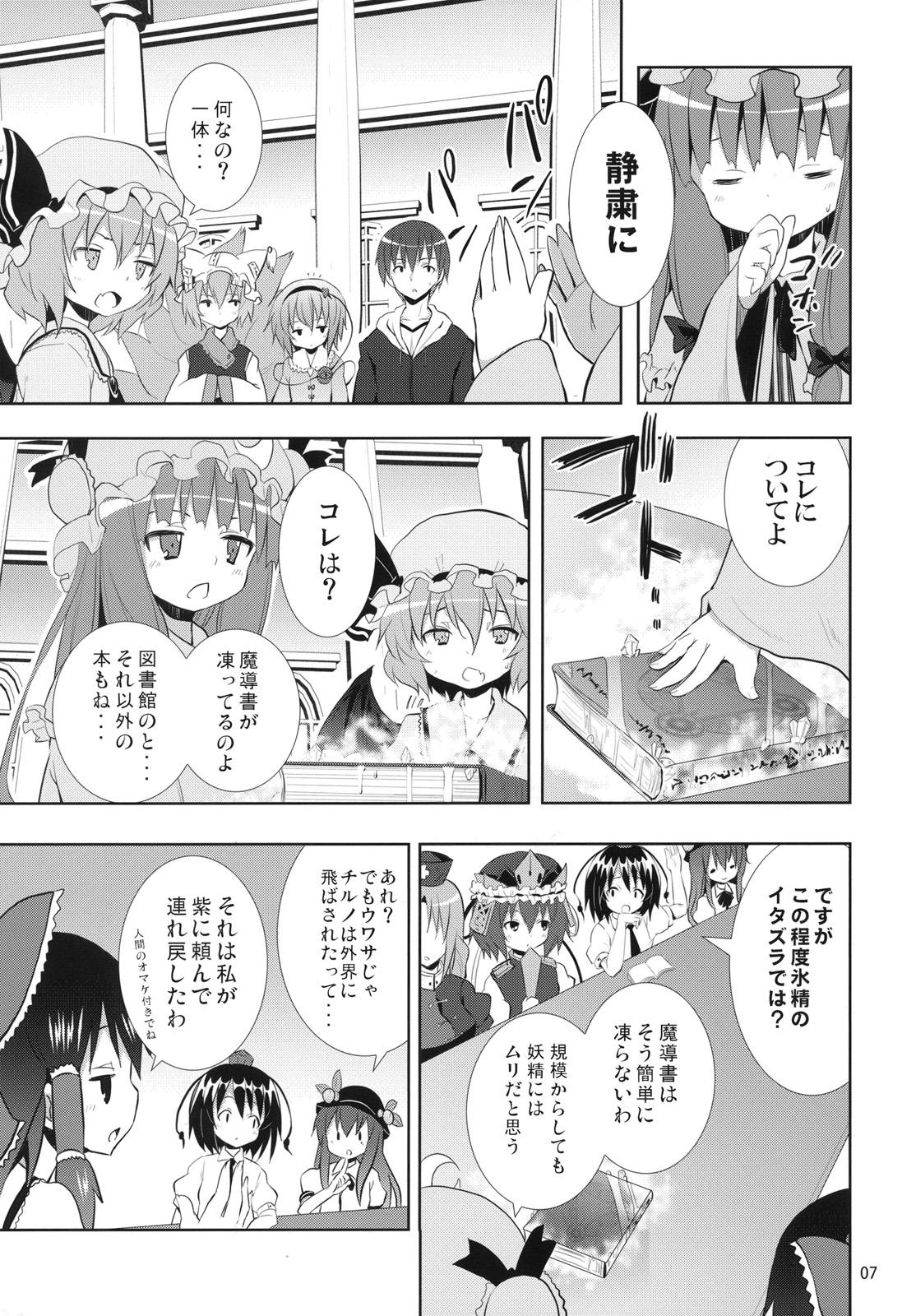 Shaking Kirisame Marisa no Yuuutsu - Touhou project Blow Job - Page 6