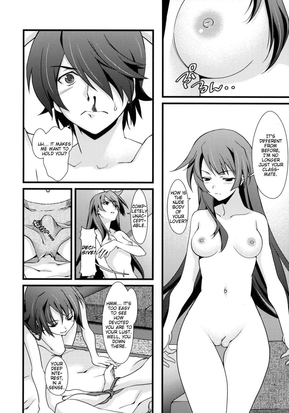 Slave Houkago Hitagi Club - Bakemonogatari Nude - Page 6