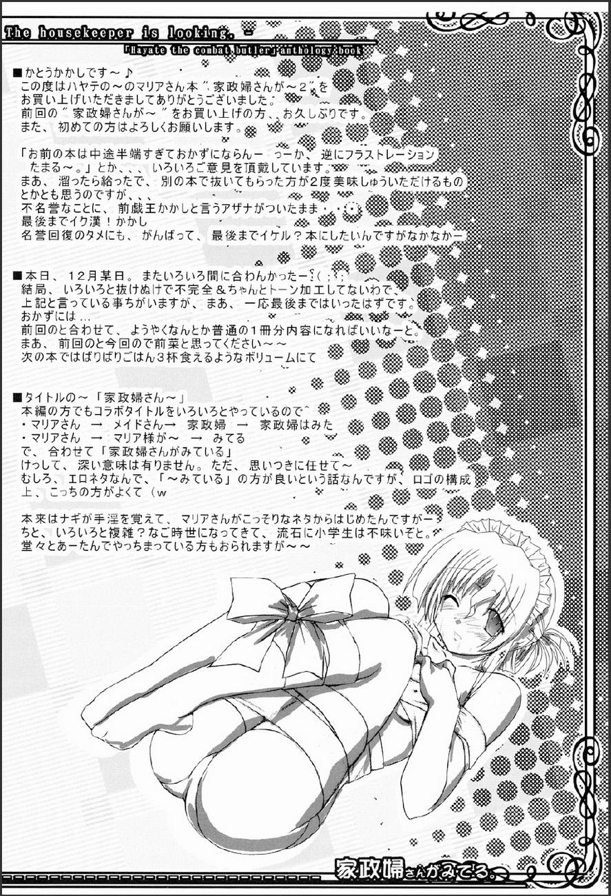 Ffm Kaseifu-san ga Miteru 2 - Hayate no gotoku Step Fantasy - Page 3