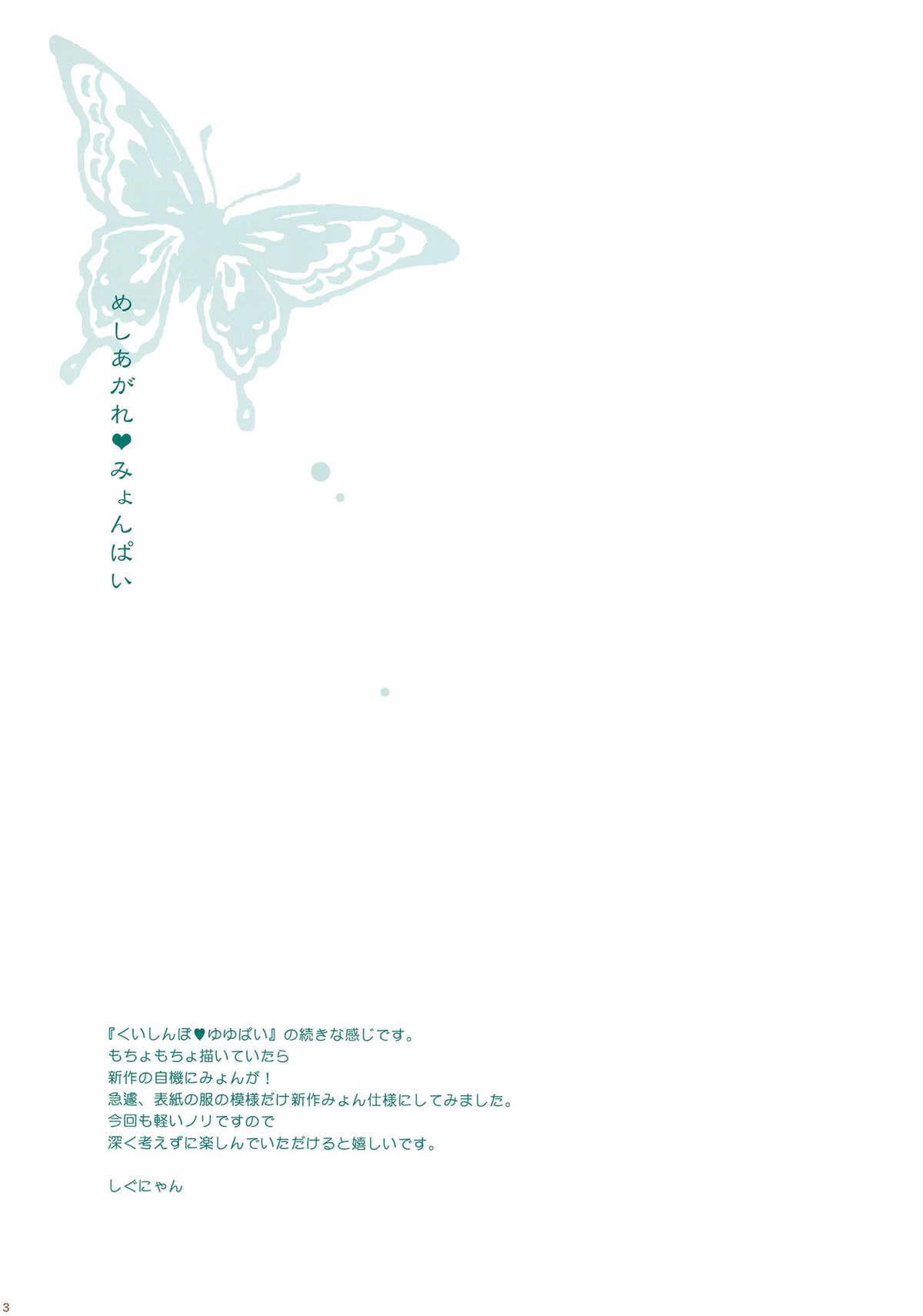 Bwc Meshiagare♥Myonpai - Touhou project Grande - Page 3