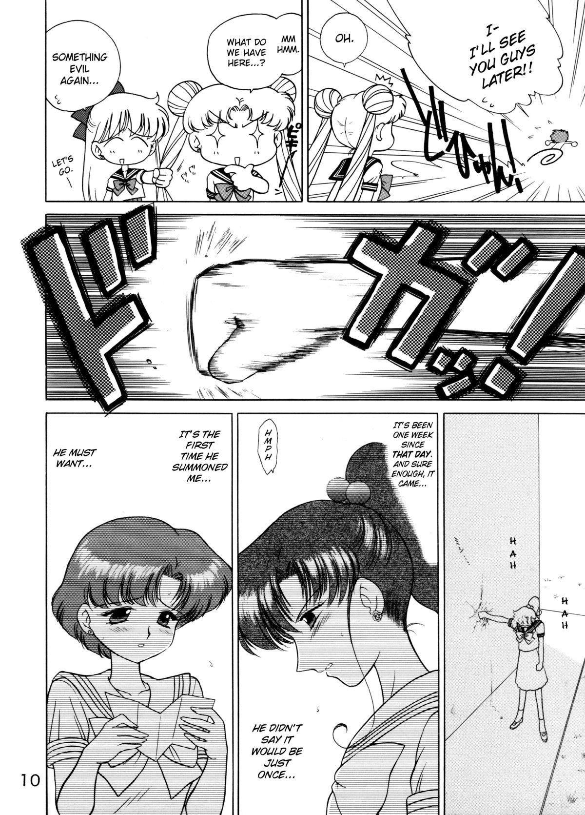 Ball Licking SHEER HEART ATTACK! - Sailor moon Cum On Ass - Page 9