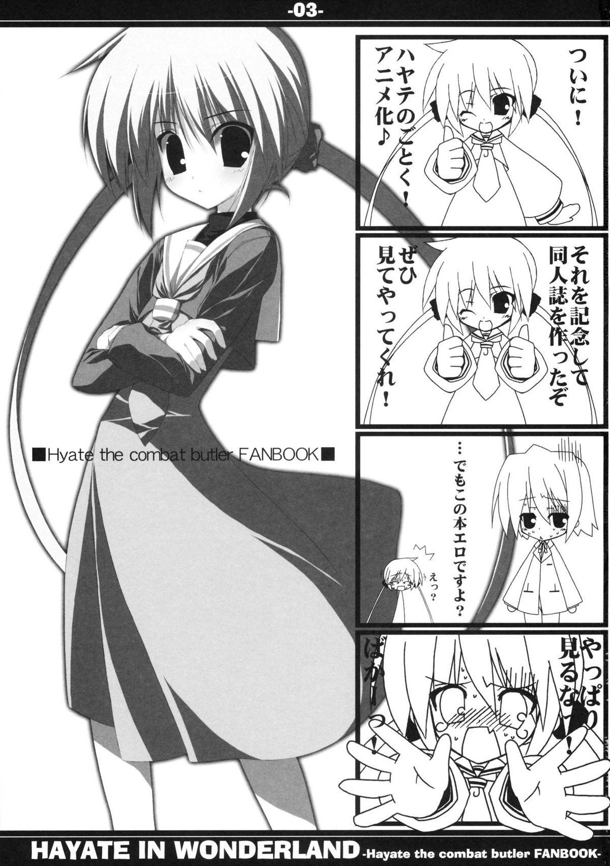 Cbt HAYATE IN WONDERLAND - Hayate no gotoku Hardfuck - Page 3