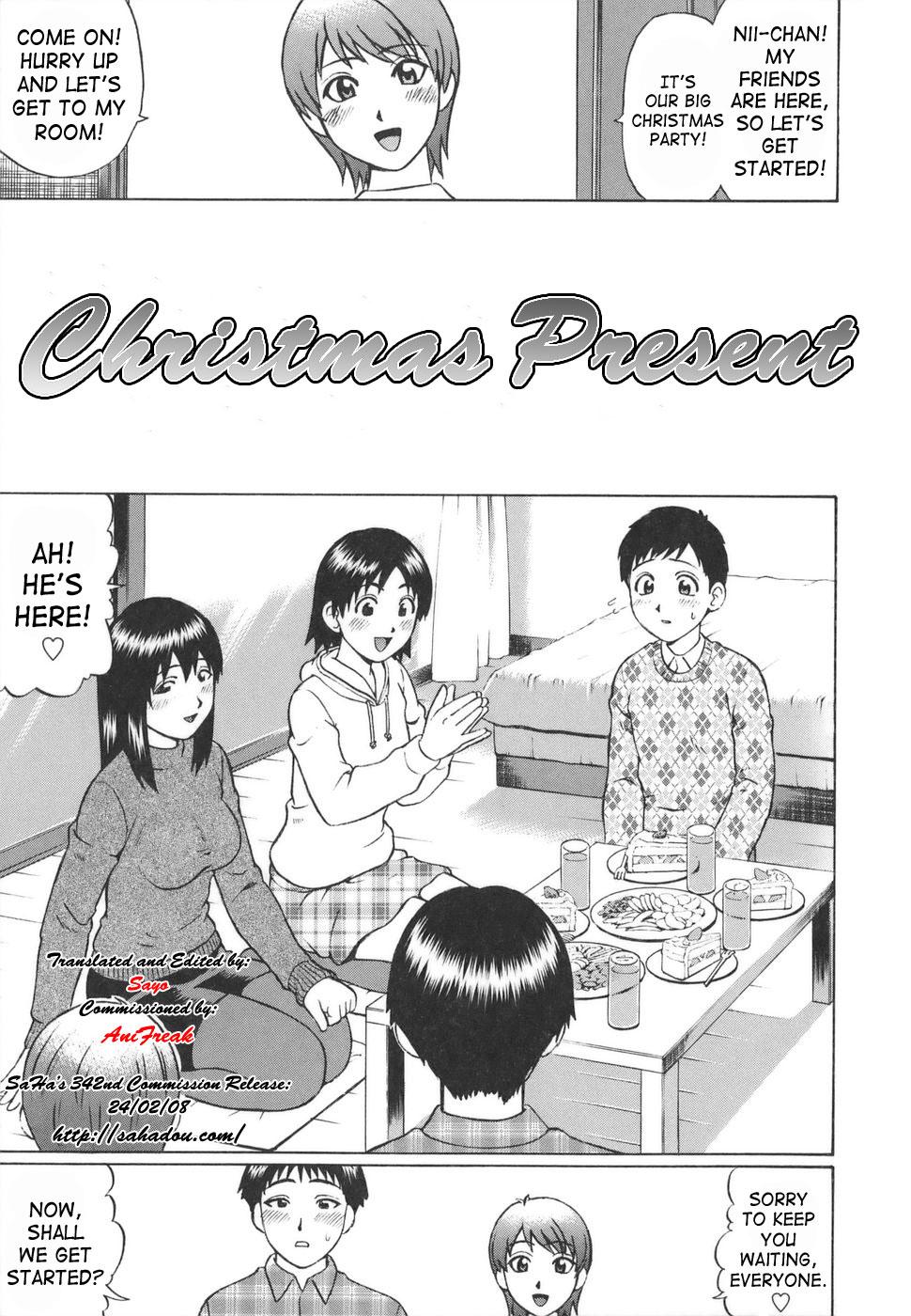 Cum Inside Christmas Present Curious - Picture 1