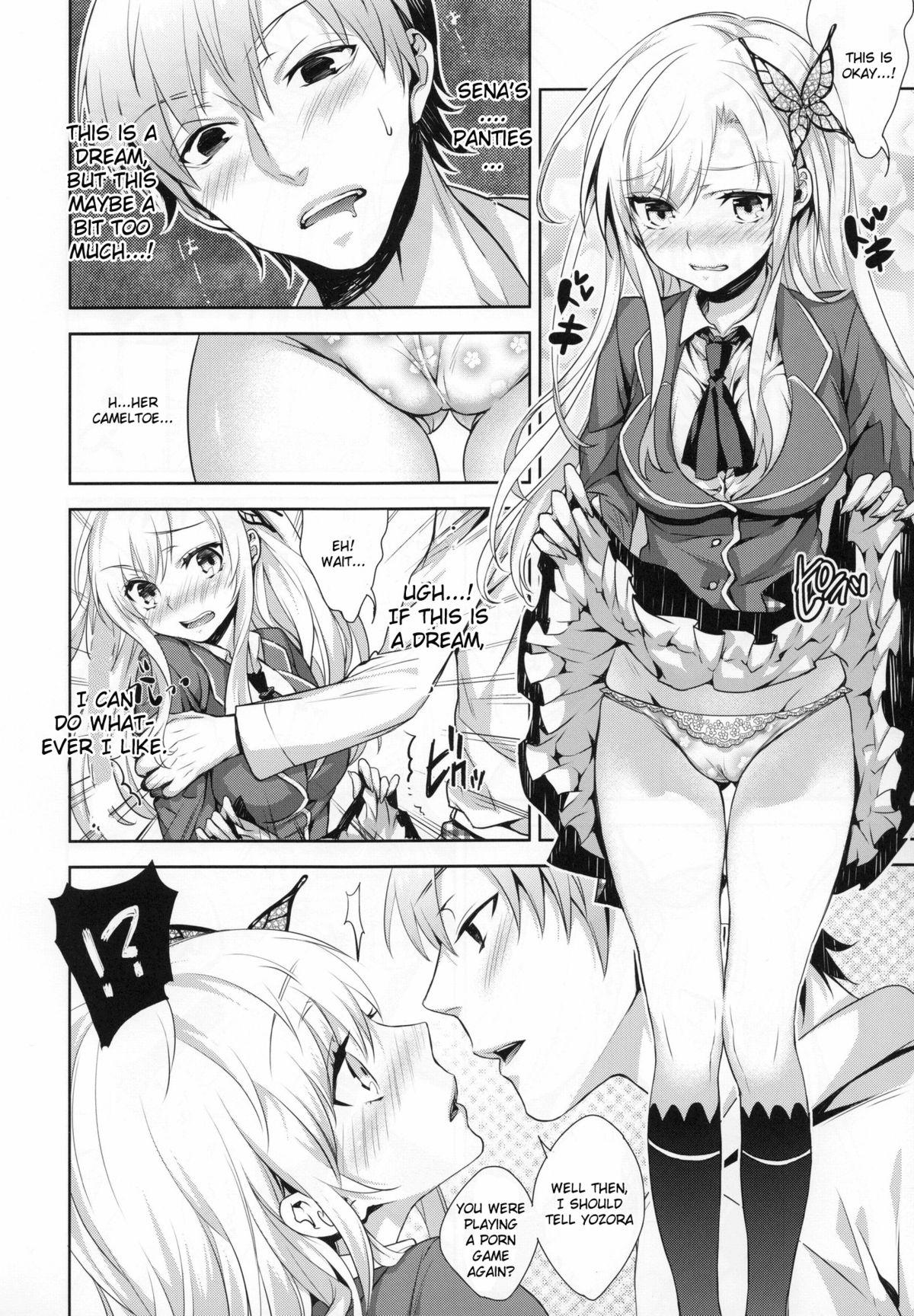 Para Fictional sex - Boku wa tomodachi ga sukunai Tugging - Page 7