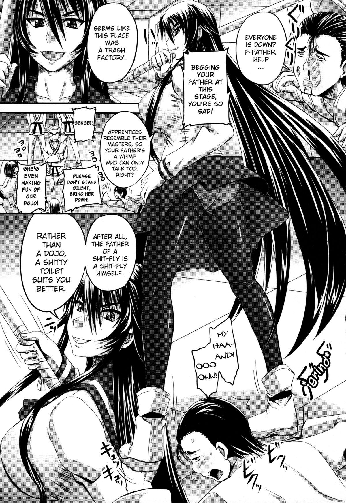 Stretching Jigoujitoku no Midare Randori | The Dirty Randori She Brought On Herself Ch. 1-2 Fucks - Page 5