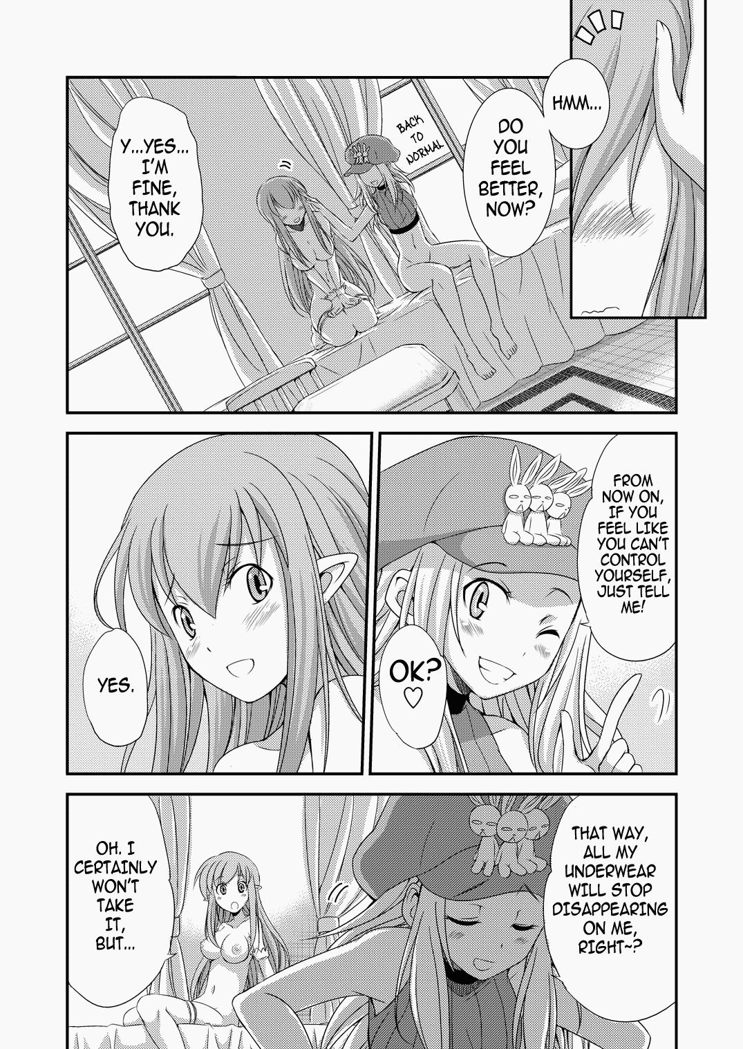 Milf Porn Opomu to Ojou to Kieta Opantsu | Pom, Her Mistress, and the Disappearing Panties - Summon night Nice Tits - Page 14