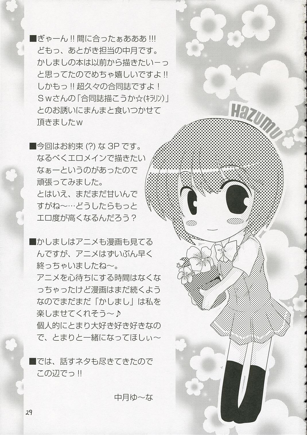 Tranny Sex (SC31) [Tengallon & Harukomachikan. (Sw & Nakazuki Yuuna) Babies Breath (Kashimashi) - Kashimashi Clitoris - Page 28