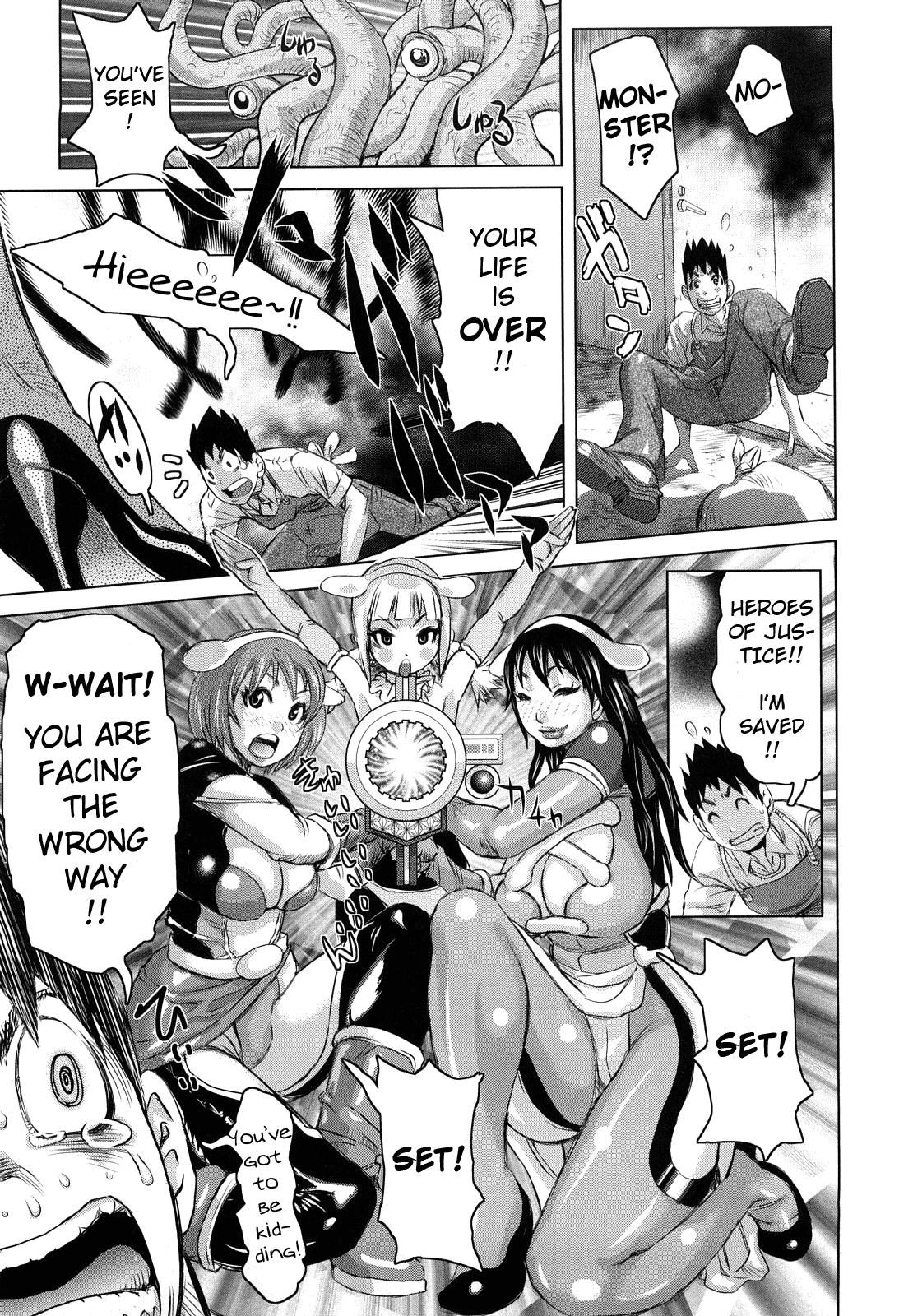 Nudes Musou Sentai Itemaunjya Lesbians - Page 11