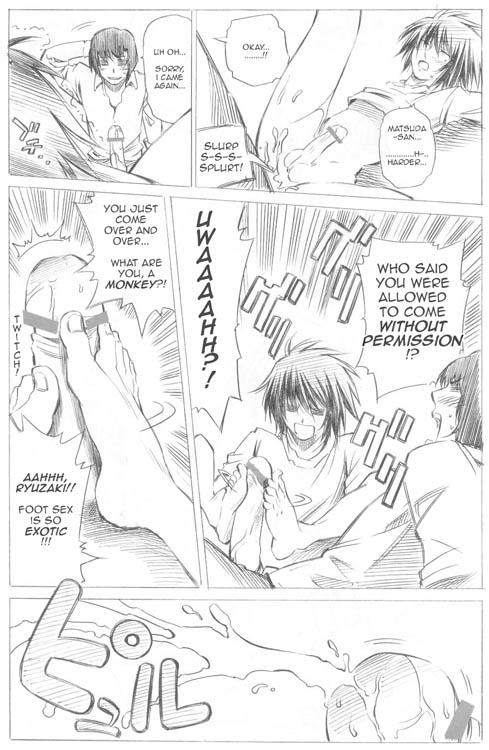 Tease Elevator Action - Death note Gay Blackhair - Page 10