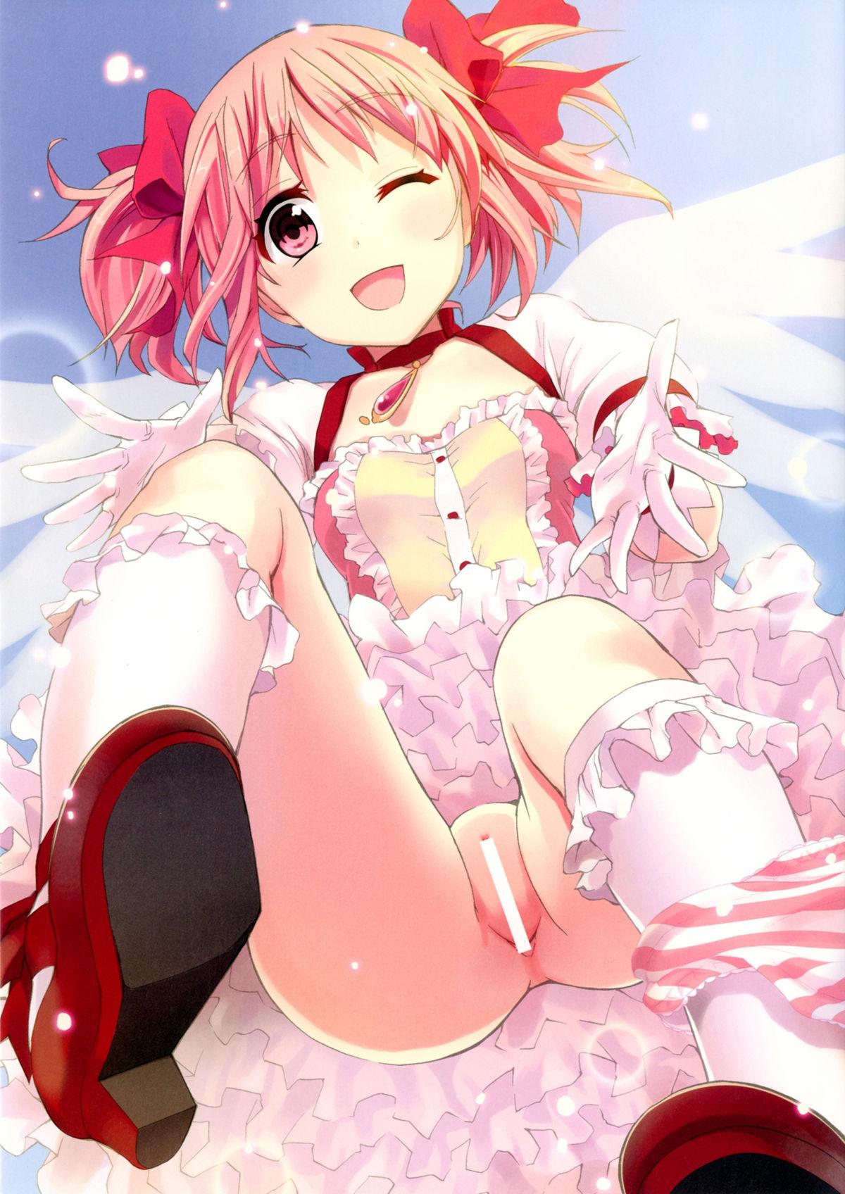 Penis Sucking Mahou Fuzoku Deli heal Magica 4 - Puella magi madoka magica Oiled - Picture 2