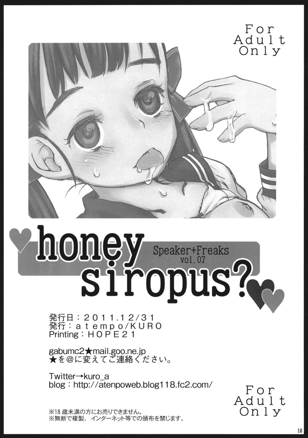 honey siropus? 16