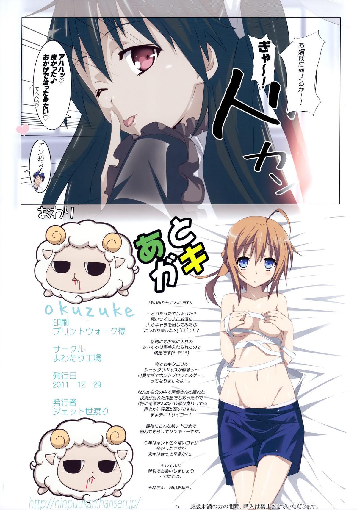 Squirt Love Chiki! - Mayo chiki Pigtails - Page 14