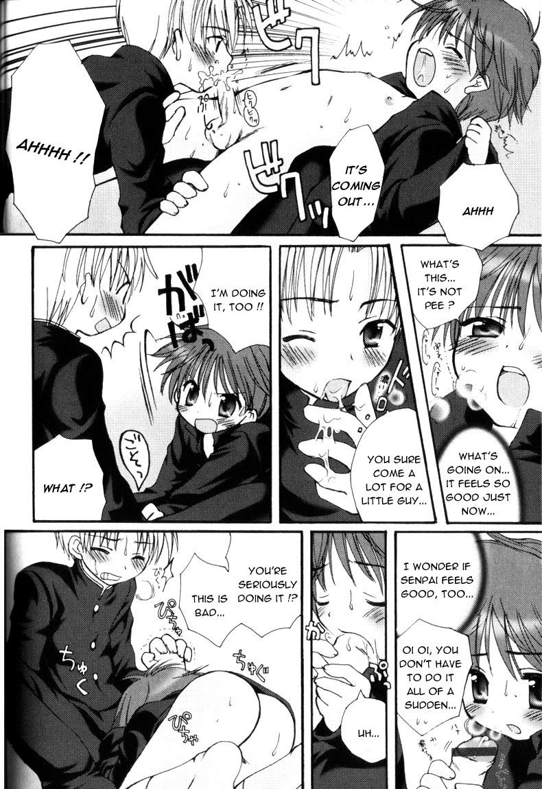 Blond Senpai no Okiniiri Double Penetration - Page 12