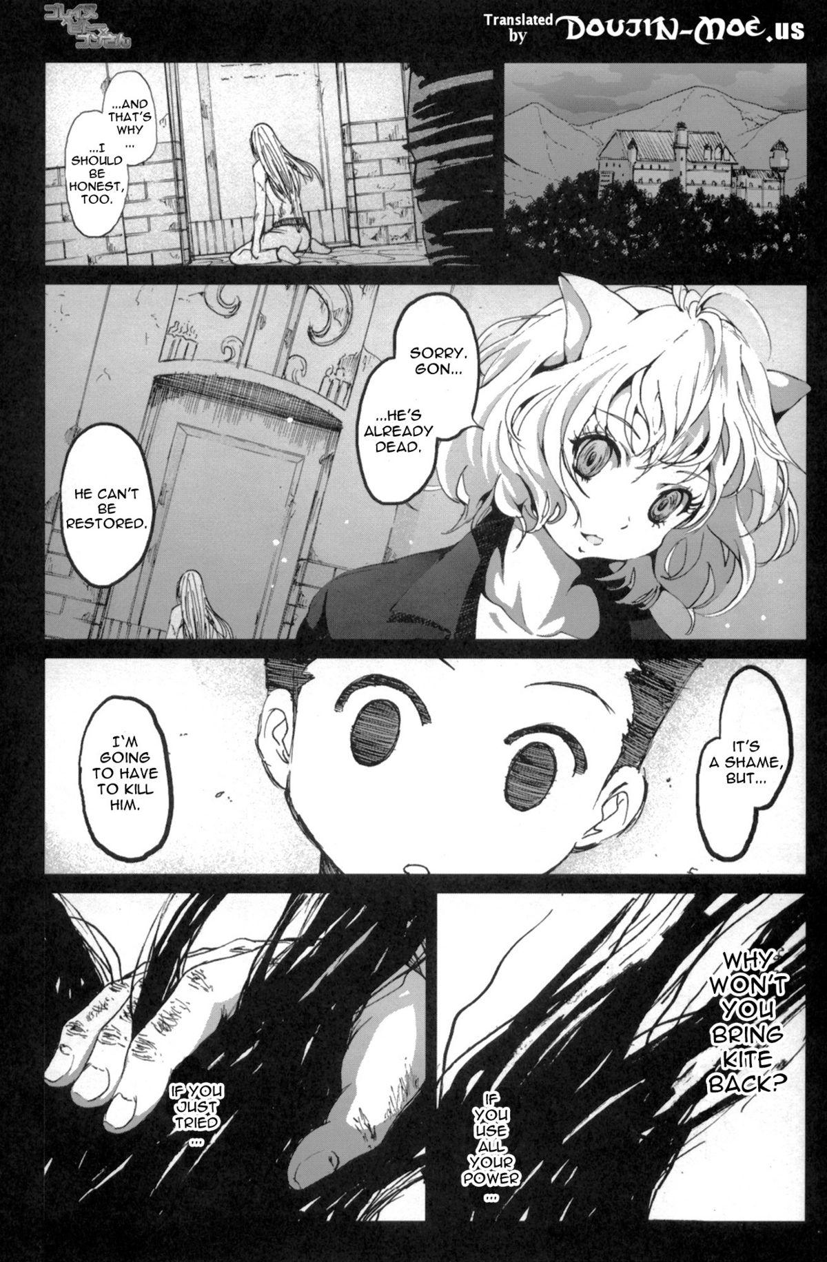 Punish Goreinu x Pitou x Gon-san - Hunter x hunter Lesbian Sex - Picture 2