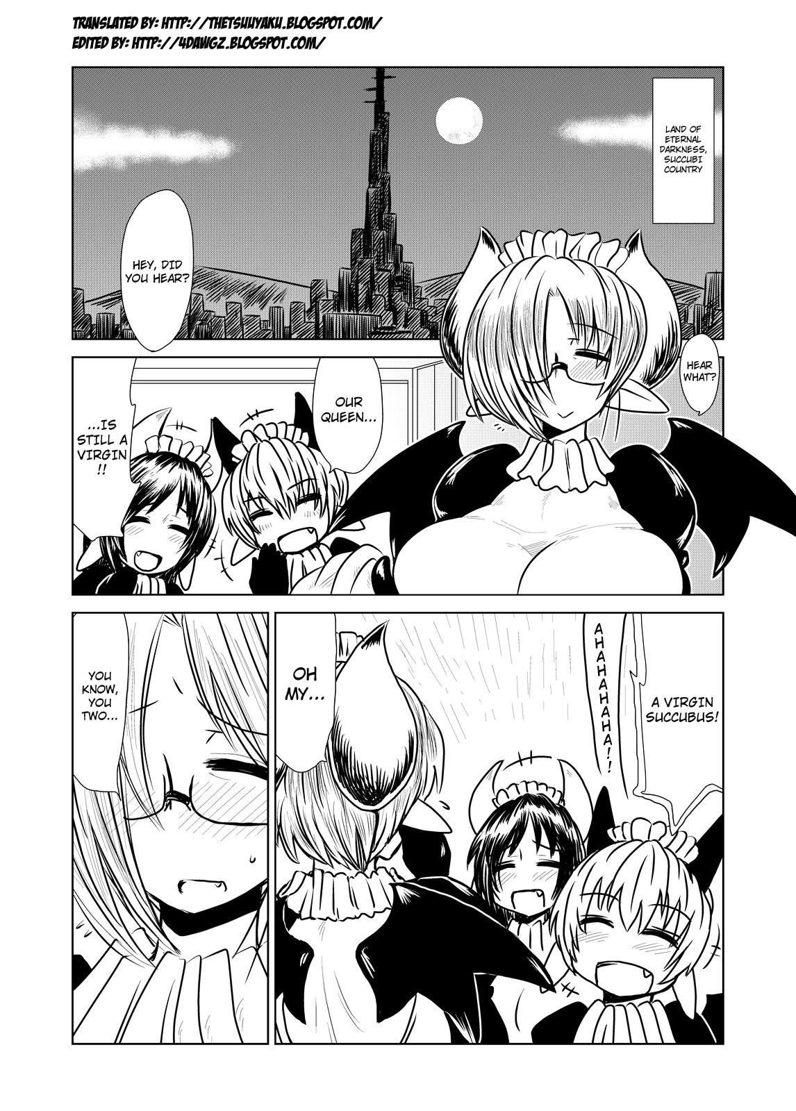 Horny Sluts Toshima de, Maid de, Succubus de, | Middle aged, a Maid, and a Succubus Dildo - Page 2