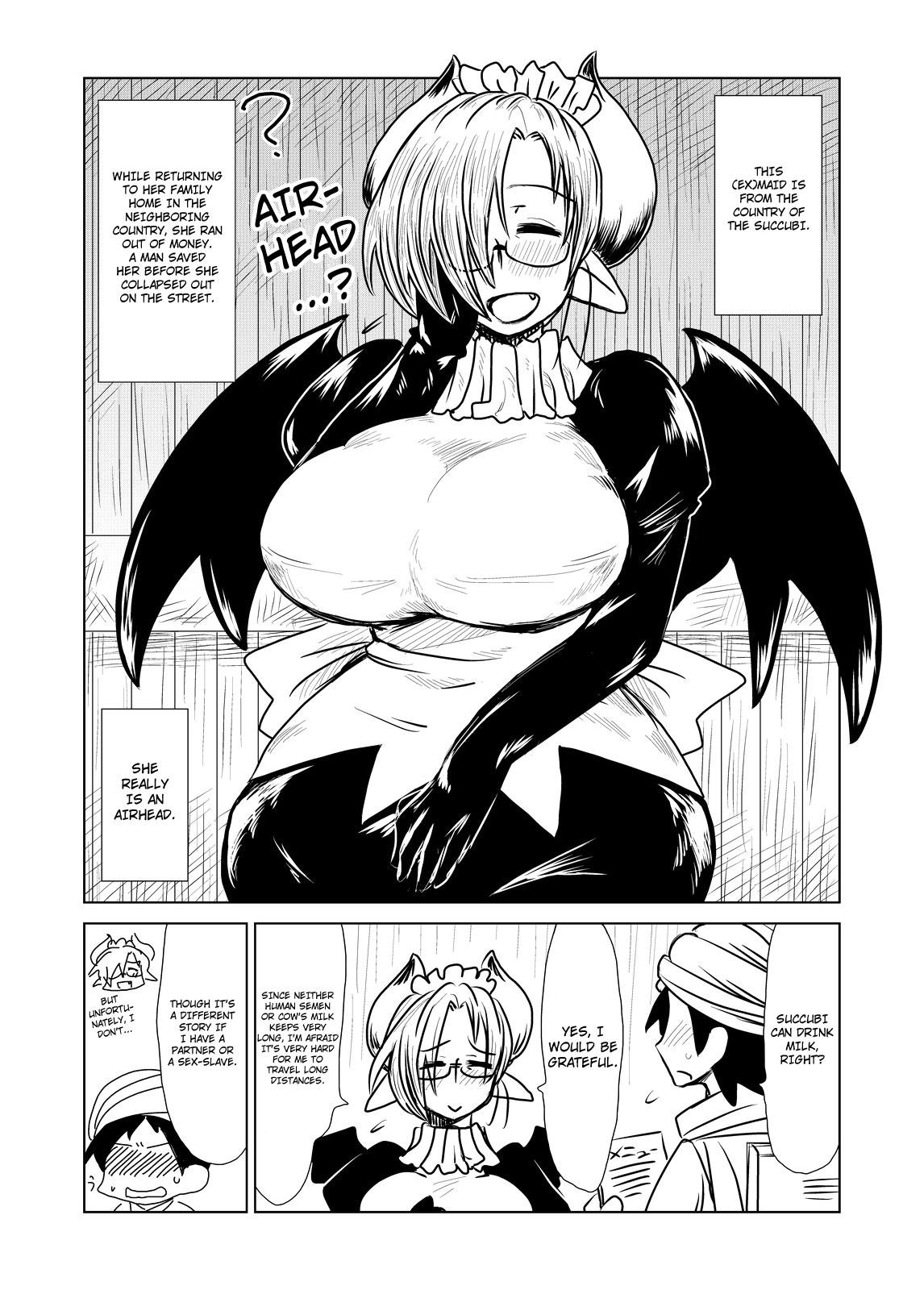 Bigtits Toshima de, Maid de, Succubus de, | Middle aged, a Maid, and a Succubus Jocks - Page 5