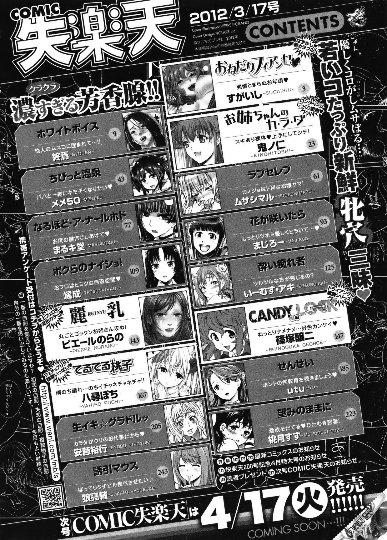 COMIC Shitsurakuten Vol.10 2012-04 264
