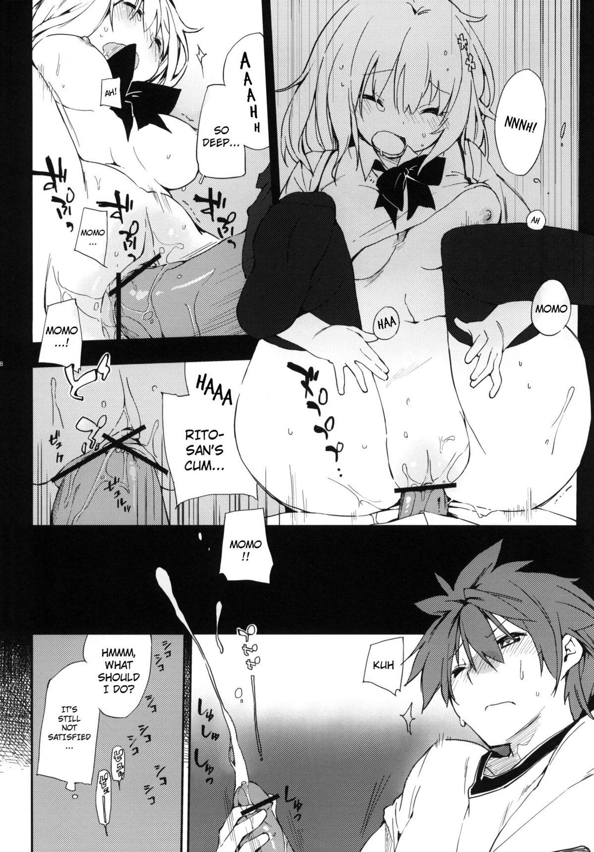 Women Momo no Tennensui - To love ru Studs - Page 7