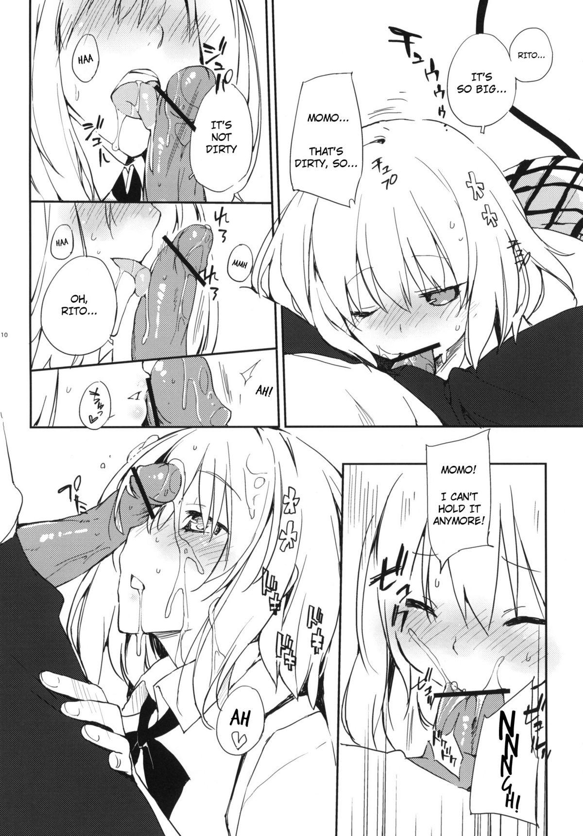 Rimjob Momo no Tennensui - To love-ru Cuzinho - Page 9