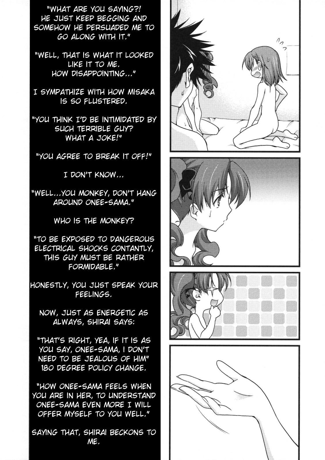 Handjobs BIRIBIRI Syndrome - Toaru kagaku no railgun Toaru majutsu no index Pussy Fucking - Page 10