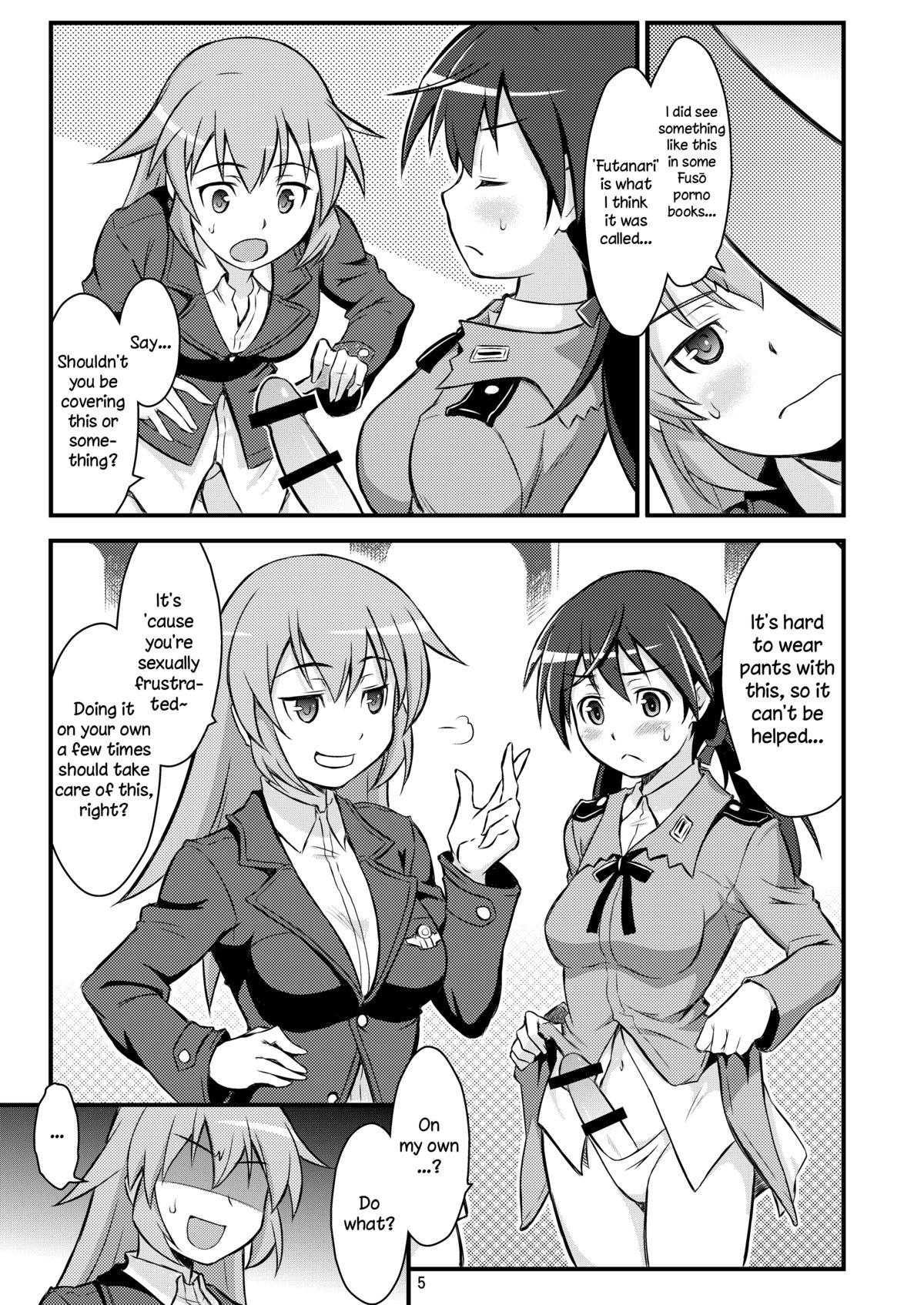 Squirters Shir and Gert in Big Trouble - Strike witches Gordinha - Page 5