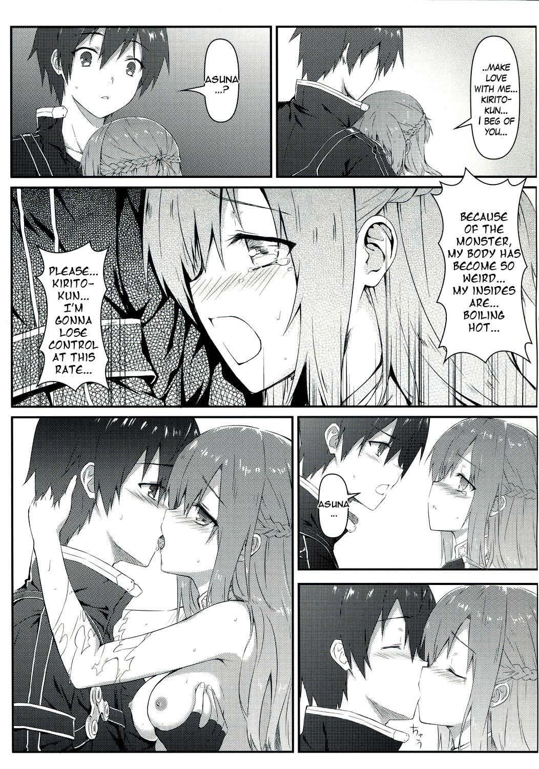 Mum Sugoku Amai Onegai - Sword art online Pussylicking - Page 7