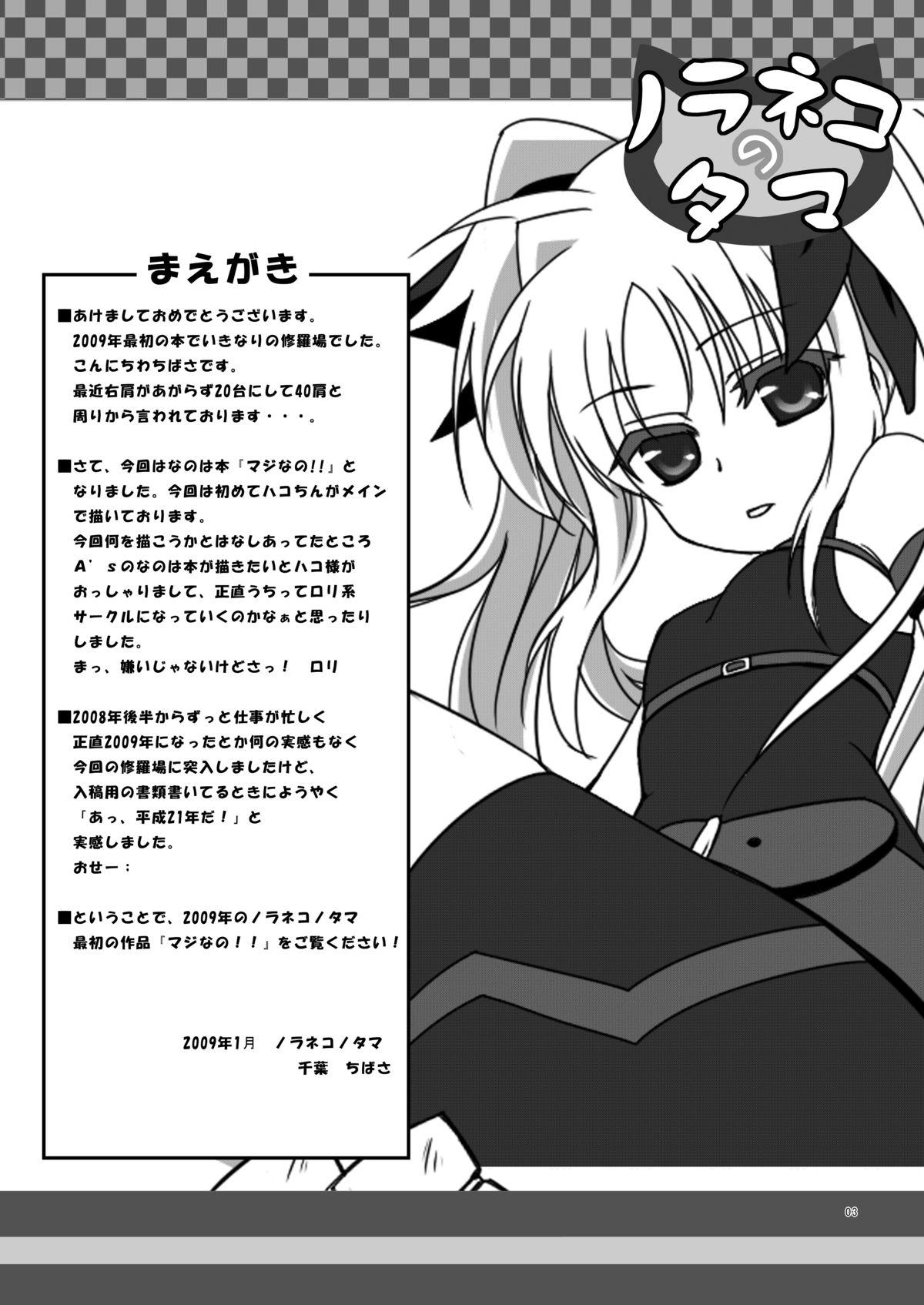 Black Cock - Maji Nano!! - Mahou shoujo lyrical nanoha Roludo - Page 2