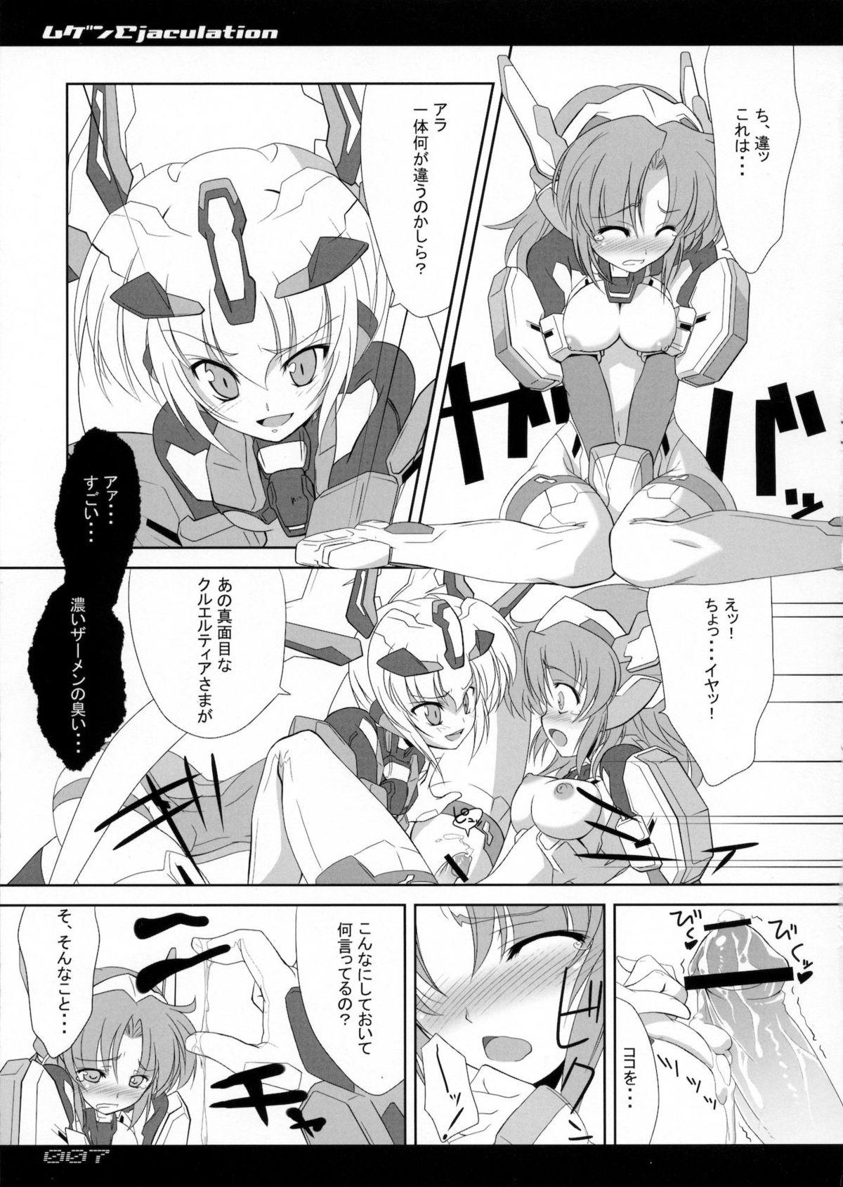 Boy Mugen Ejaculation - Triggerheart exelica Muscles - Page 6