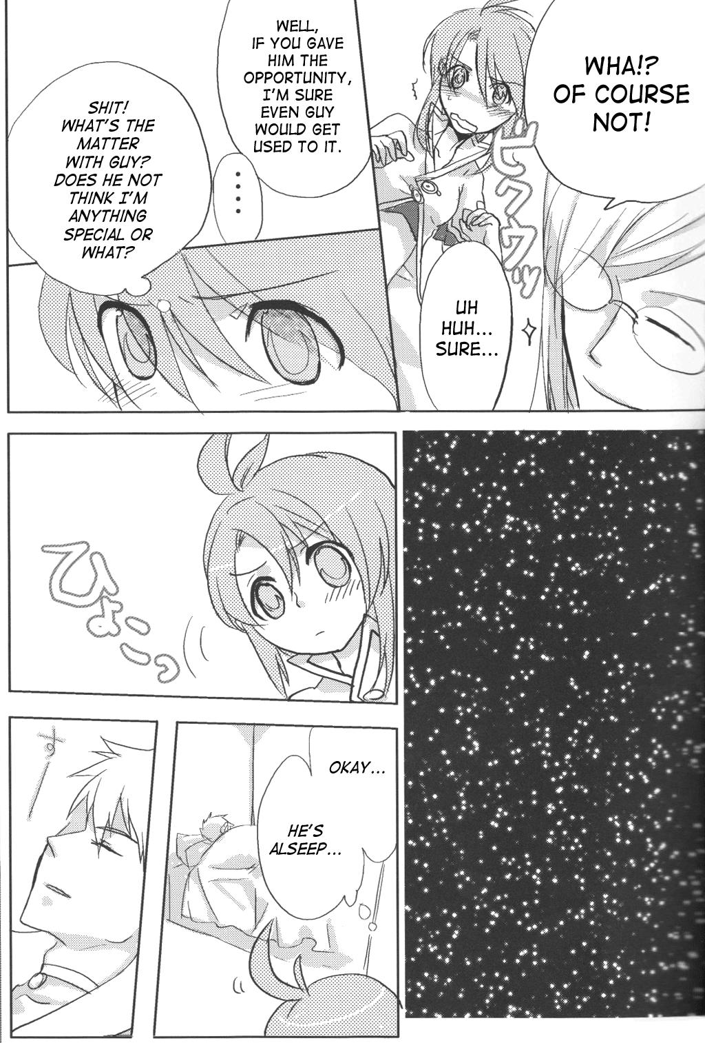 Hot Blow Jobs [Chikirazu]むらさきあかり]luke luke syndrome/RUKURUKU Shoukougun[Tales of the Abyss]english saha - Tales of the abyss Caiu Na Net - Page 10