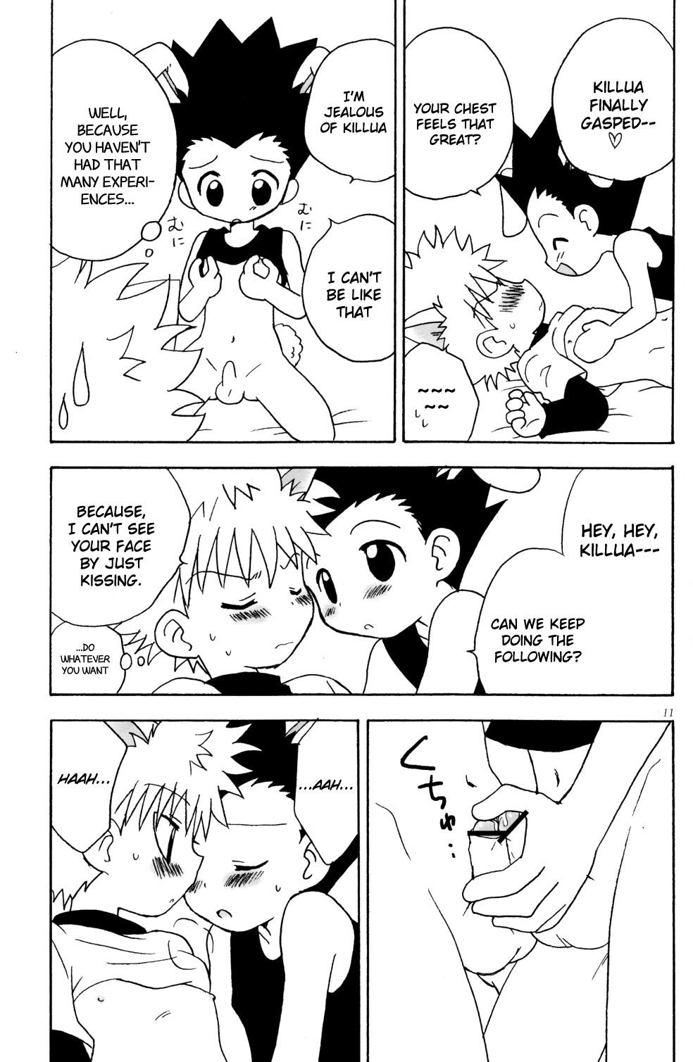 Kissing Haruneko Usagi Tsukiyo - Hunter x hunter Chaturbate - Page 11