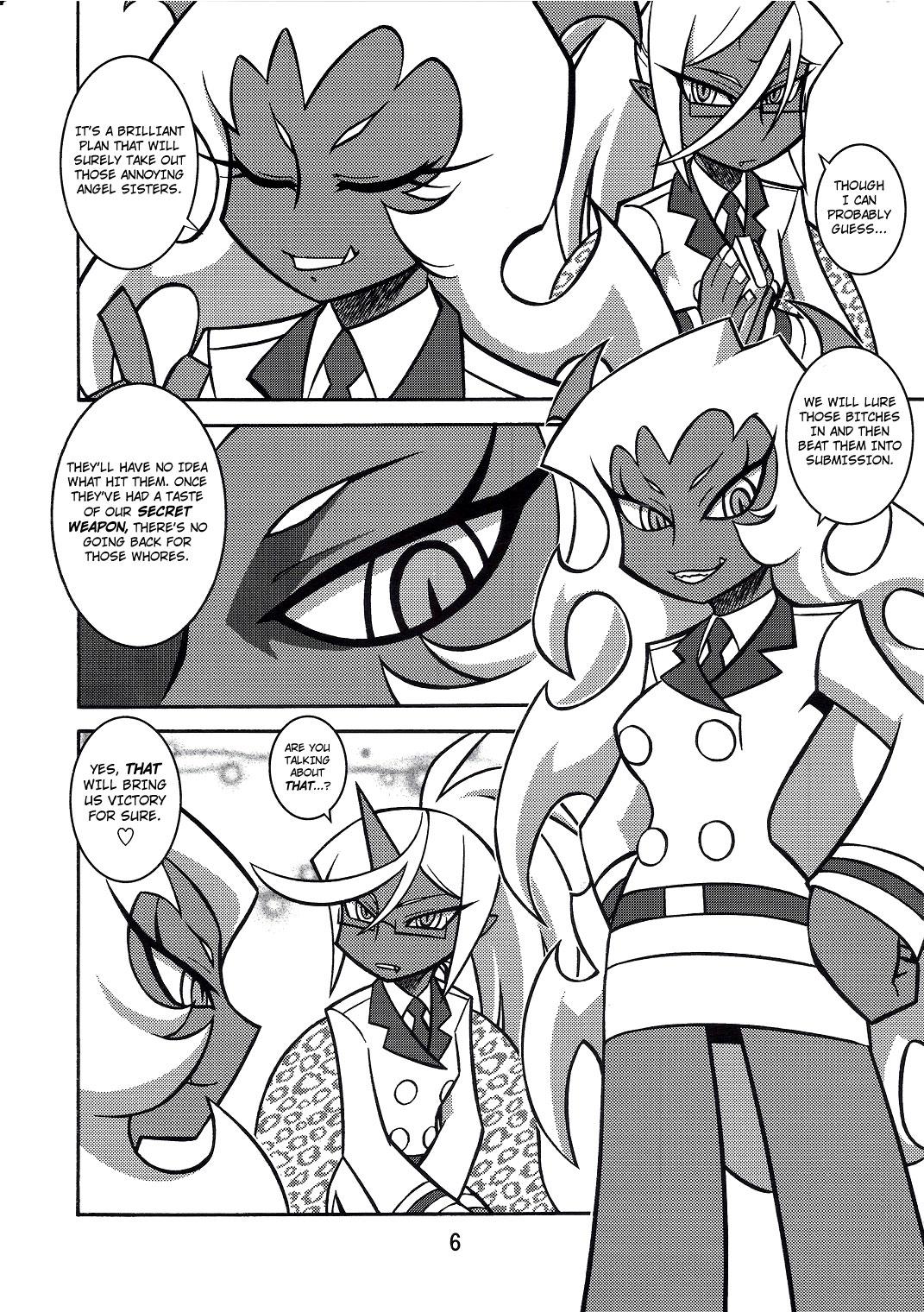 Stockings NIGHT HEAD S&K - Panty and stocking with garterbelt Barely 18 Porn - Page 5