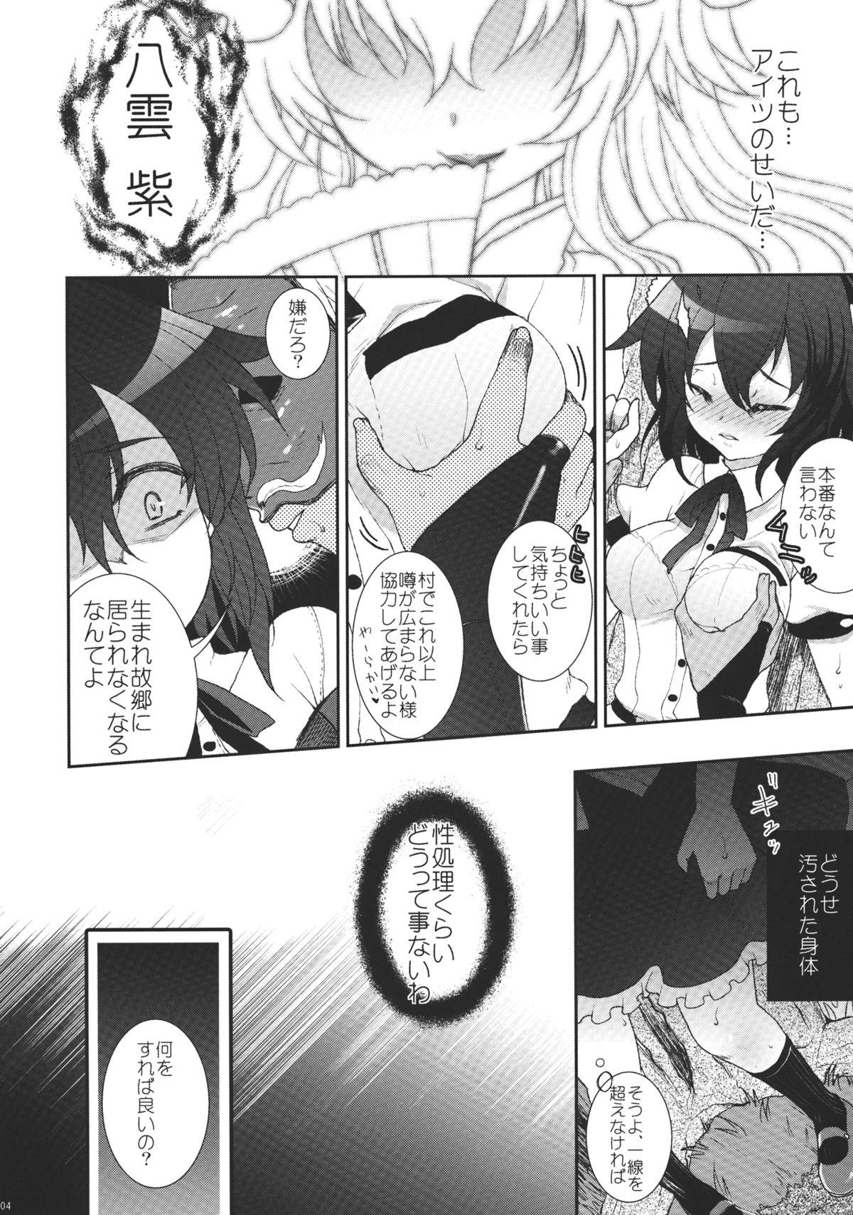 Oldvsyoung Mebius:gate - Touhou project Pica - Page 4
