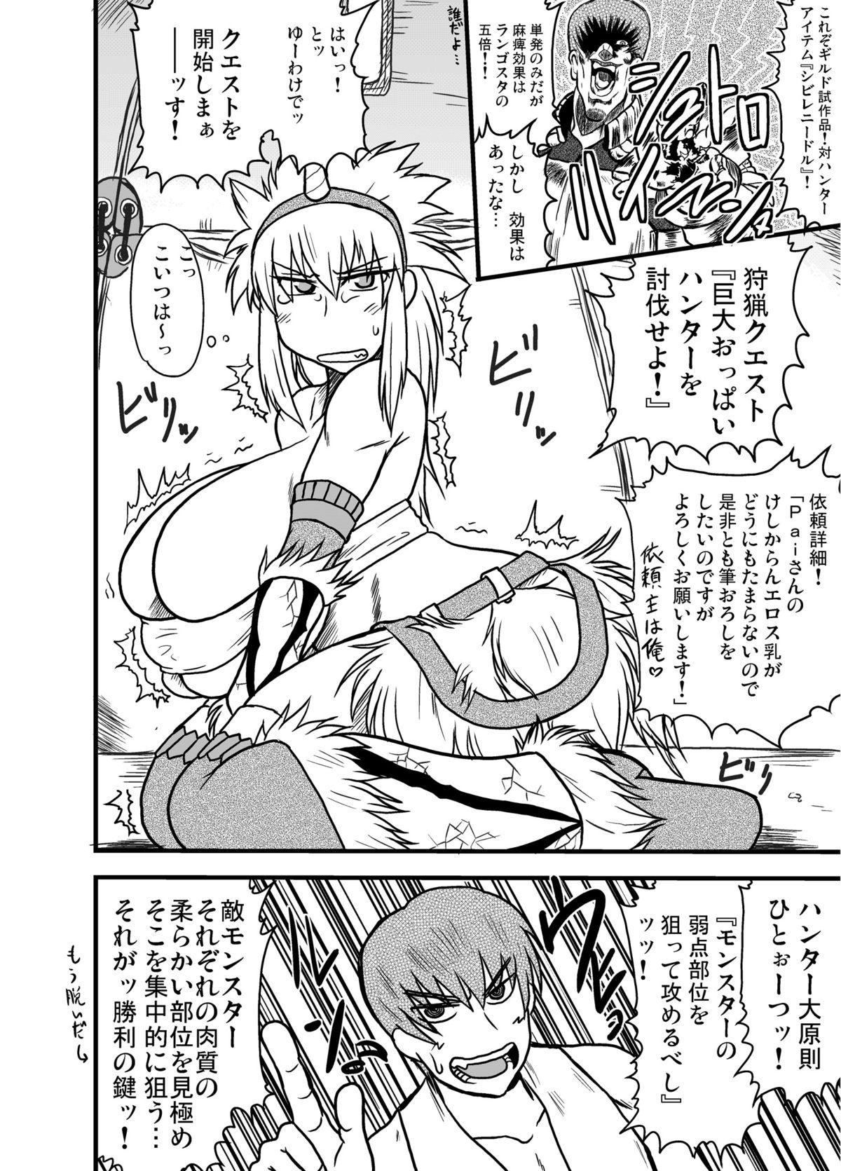 Gayfuck Monster Hunter Oppaipai Great - Monster hunter Rough Sex - Page 13