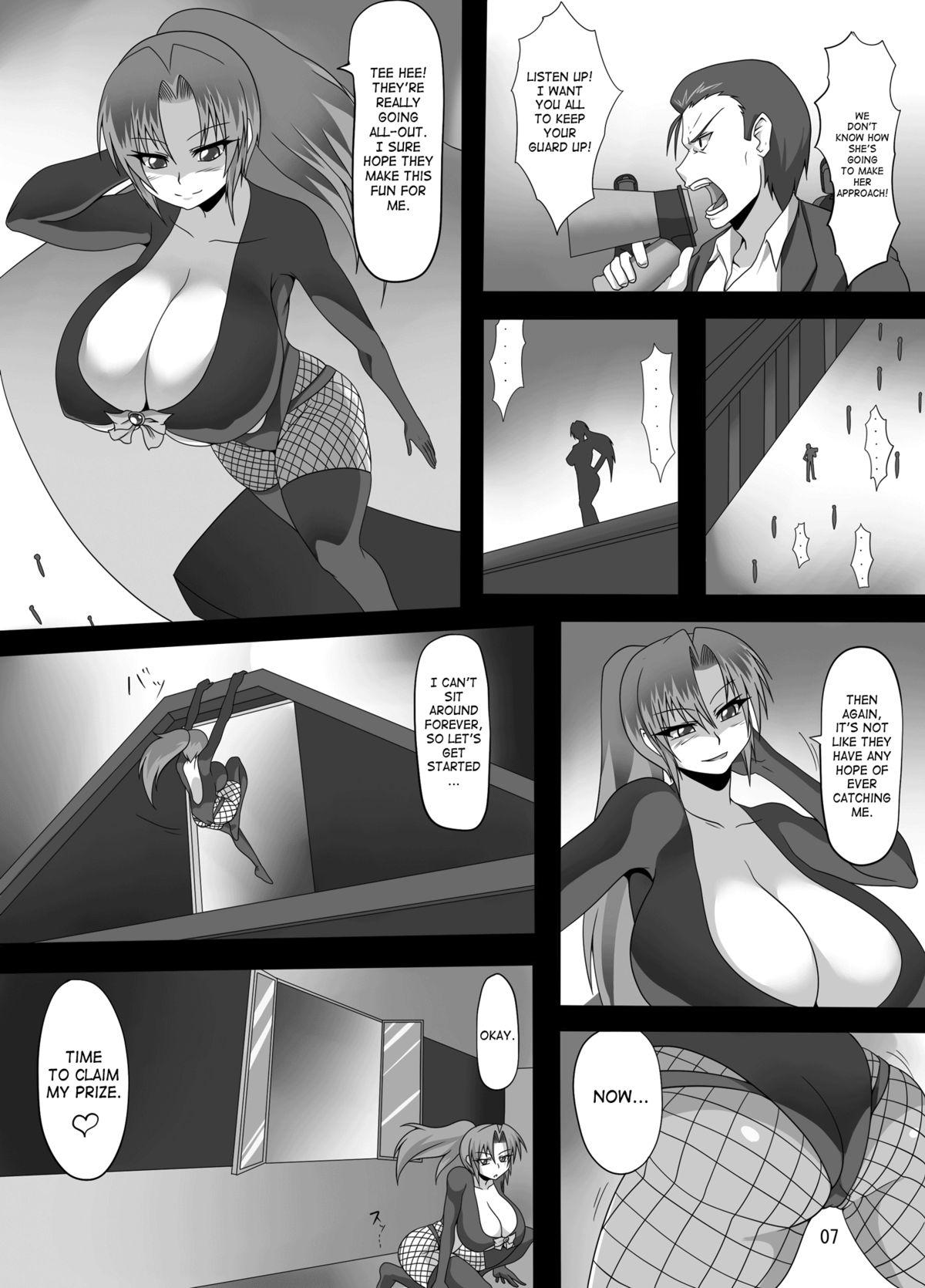 Smooth Viva La Phantom Bitch | Viva La Kaitou Bitch - Konya, Kogane no Fist Vibe wo Itadakimasu Threesome - Page 7