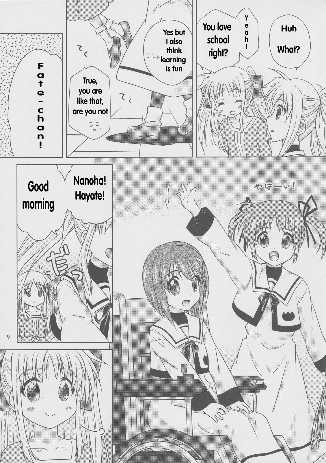 Titten Sorairo no Kioku - Mahou shoujo lyrical nanoha Orgame - Page 8