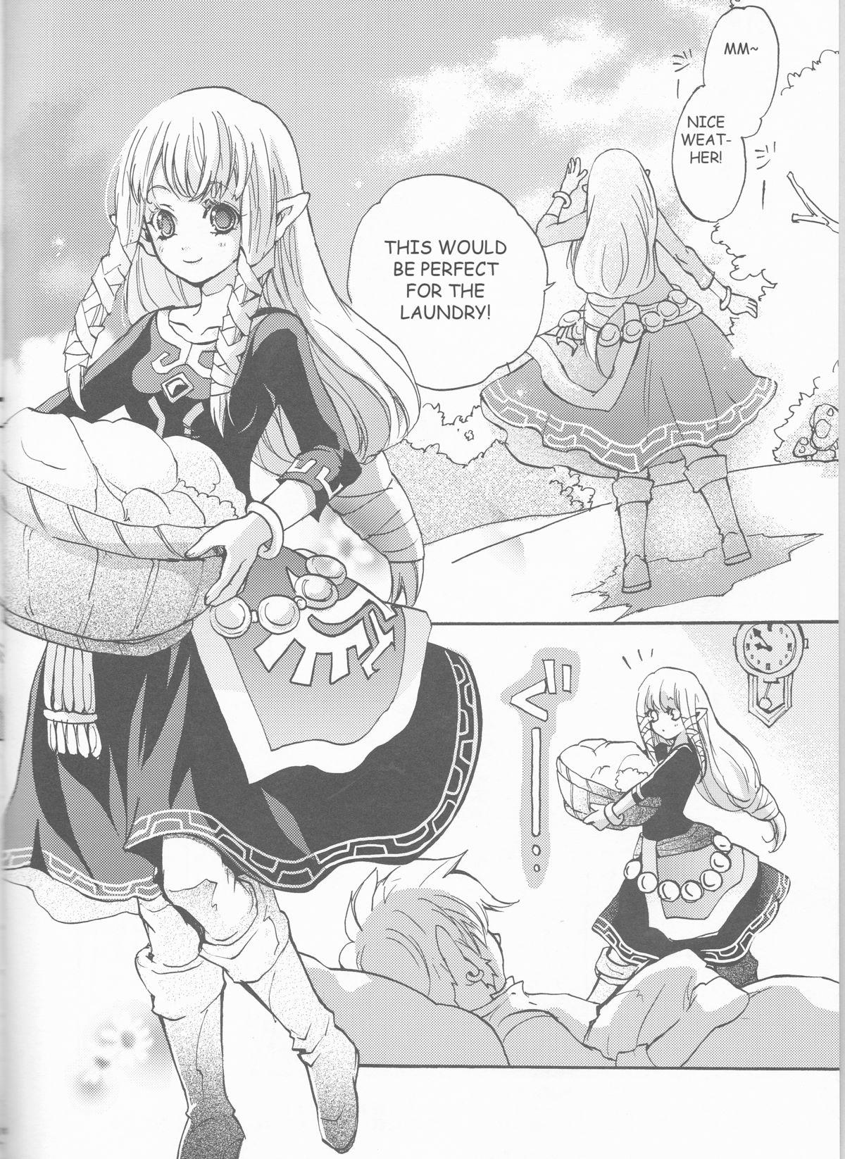 Little Hajimete no Natsu. - The legend of zelda Men - Page 4