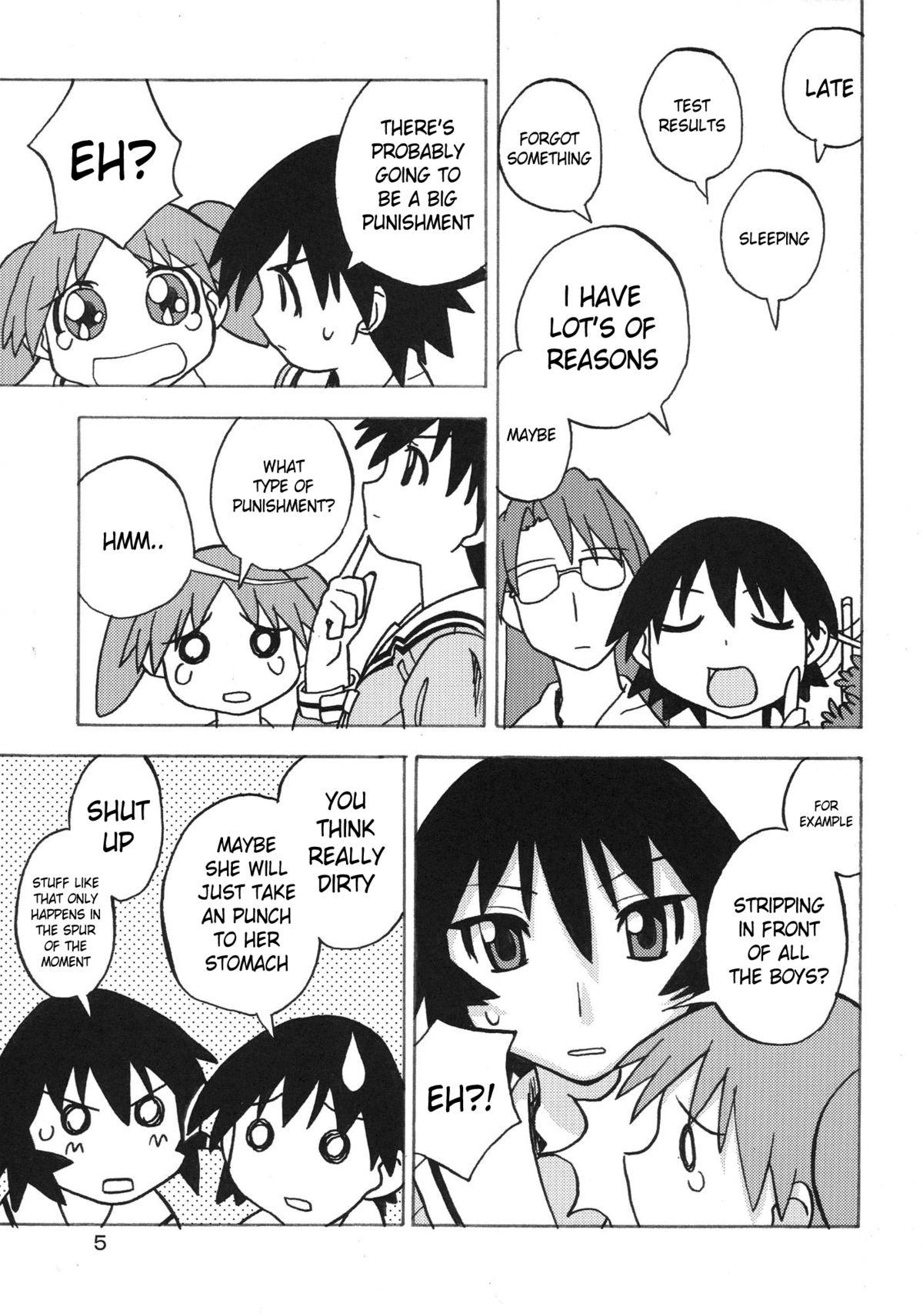 Leather Ano-Are - Azumanga daioh Free Rough Porn - Page 5
