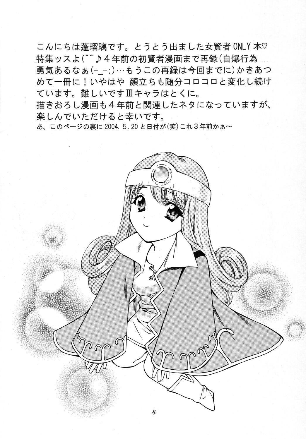 Juicy Tsuyukusa ni Nure - Dragon quest iii Olderwoman - Page 3