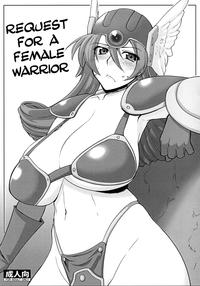Flaquita Onnasenshi-san ni Onegai | Request for a female Warrior- Dragon quest iii hentai Amateur Blow Job 1