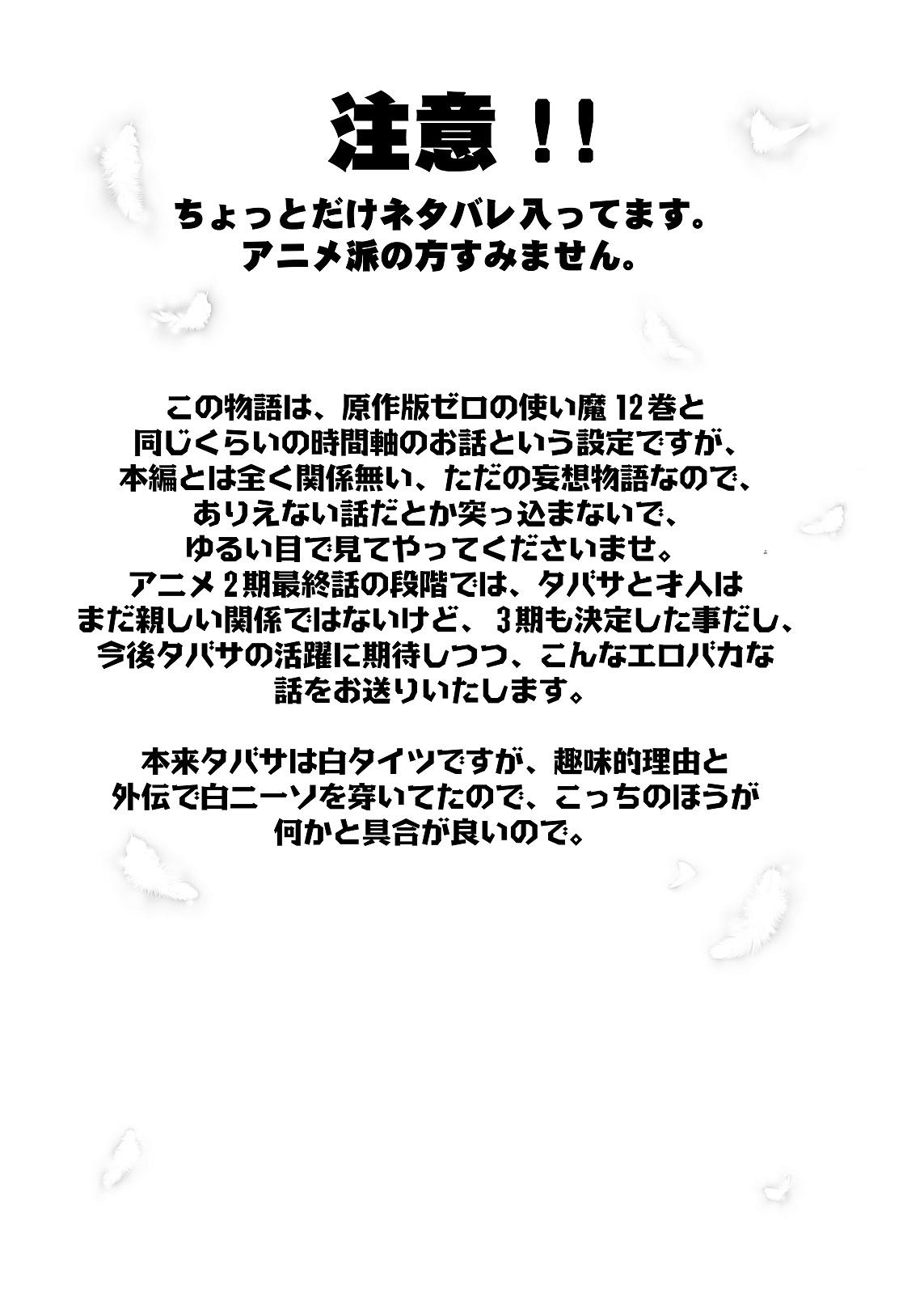 Peituda Kishi no Keiyaku - Zero no tsukaima Dirty Talk - Page 2