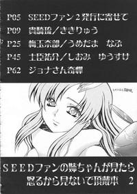 Lover SEED Fan No Oneechan Ga Mitara Okoru Kara Minaide Choudai Hon 2 Gundam Seed Rubbing 3