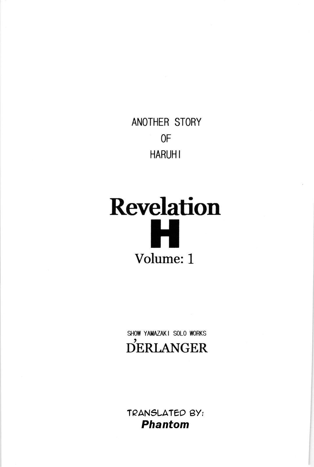Free Blow Job Revelation H Volume: 1 - The melancholy of haruhi suzumiya Cock Suckers - Page 2