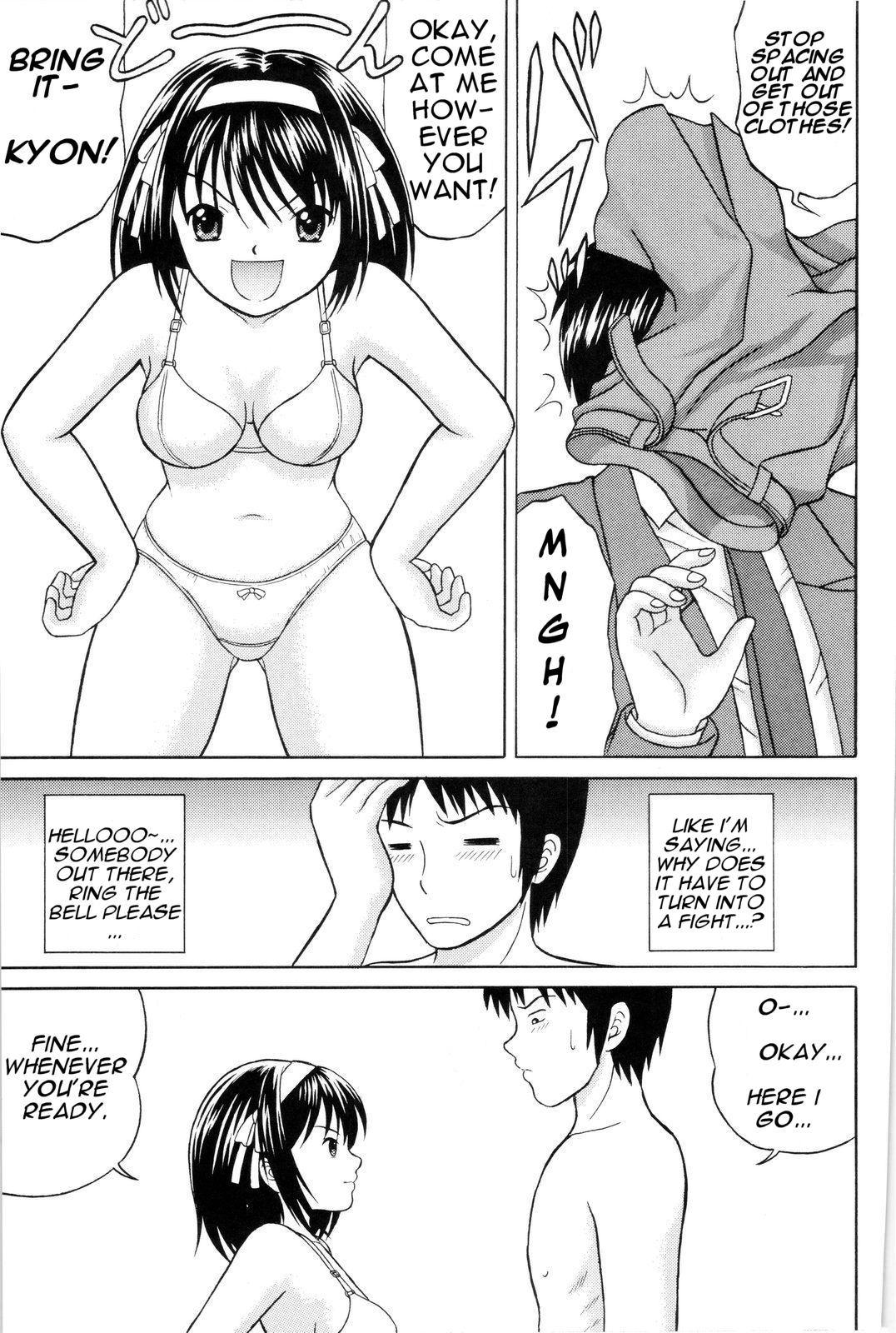 Free Rough Sex Revelation H Volume: 1 - The melancholy of haruhi suzumiya Hardcore Gay - Page 5