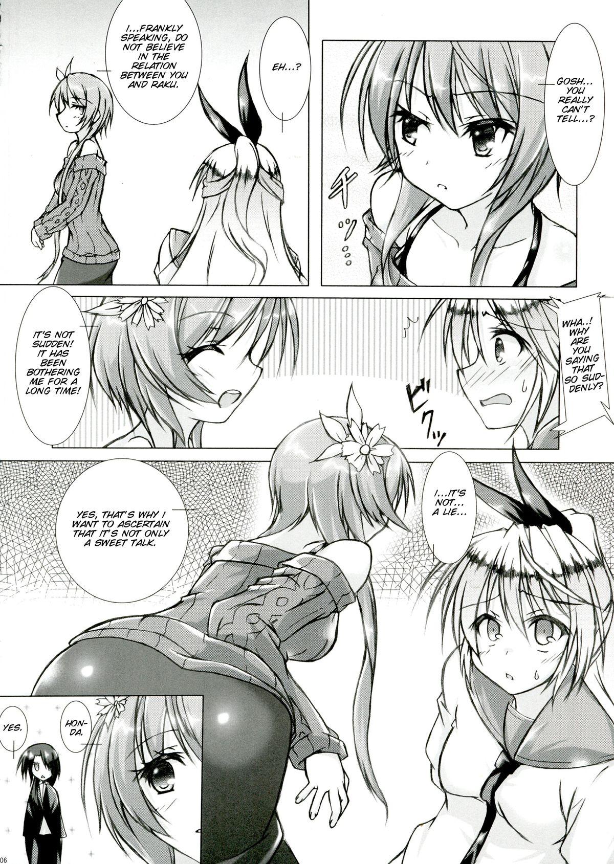 Screaming Rakkun wa Dare no Mono? - Nisekoi Amature Allure - Page 6
