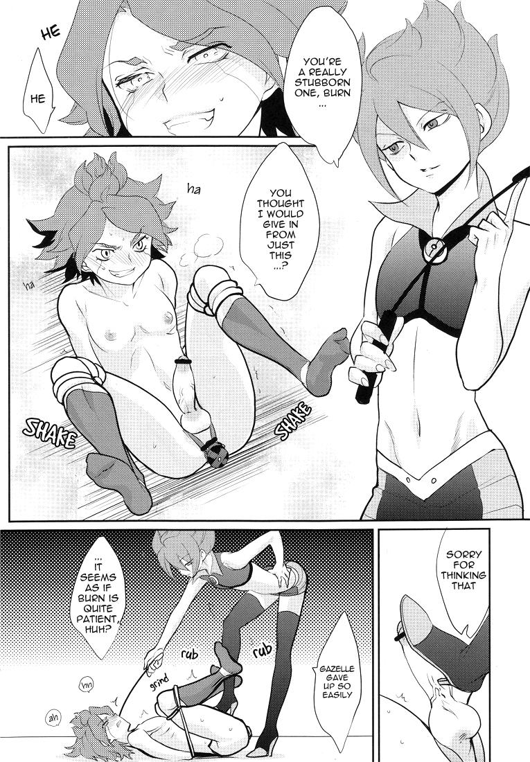 Oral Sex Burn no Ohana Kyouseijufun Saseyouse! - Inazuma eleven Straight Porn - Page 2