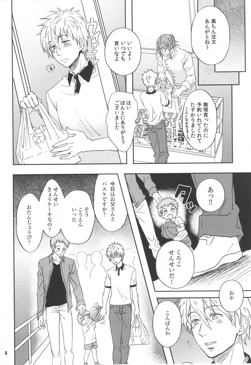 3some Itsuka o Souzou Shita Kyou no Kimi e. - Kuroko no basuke Huge - Page 8